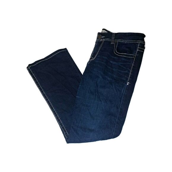 BKE Denim Women's Dakota Size 32R 32x31 1/2 Blue Jeans - Picture 1 of 6